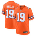 Marvin Mims Jr Denver Broncos  Mile High Collection 1977 Throwback   Game Jersey - Orange