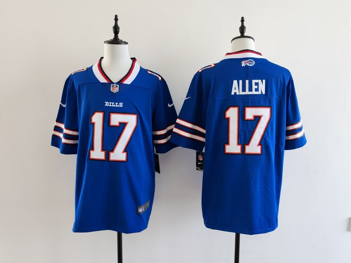 Men's Buffalo Bills Josh Allen Jersey-Blue