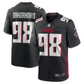 Ruke Orhorhoro Atlanta Falcons  Team Game Jersey -  Black