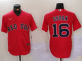 Men's Boston Red Sox Jarren Duran #16 Red Replica Player Jersey1