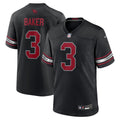 Budda Baker Arizona Cardinals  Game Jersey - Black