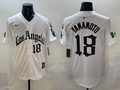 Men's Los Angeles Dodgers Yoshinobu Yamamoto #18 White Team Player Jersey