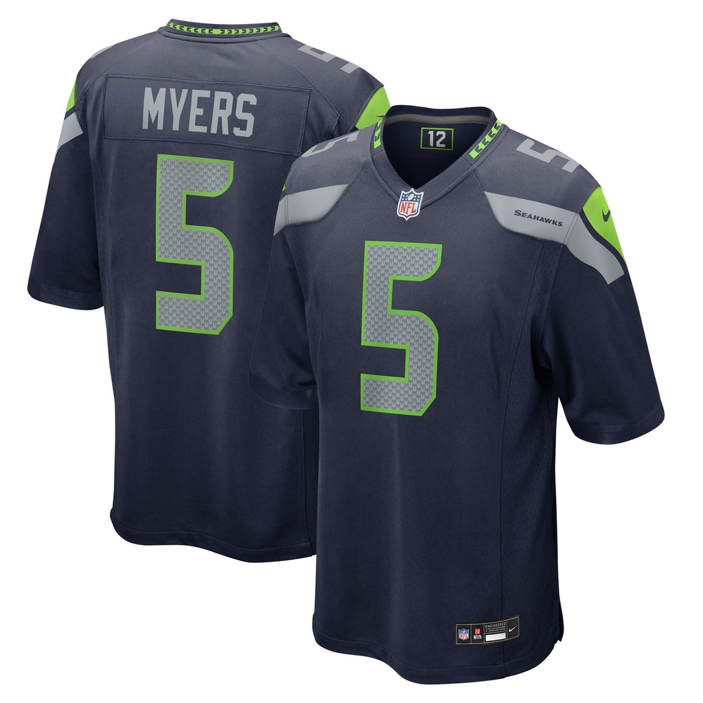 Jason Myers Seattle Seahawks  Game Jersey - College Navy