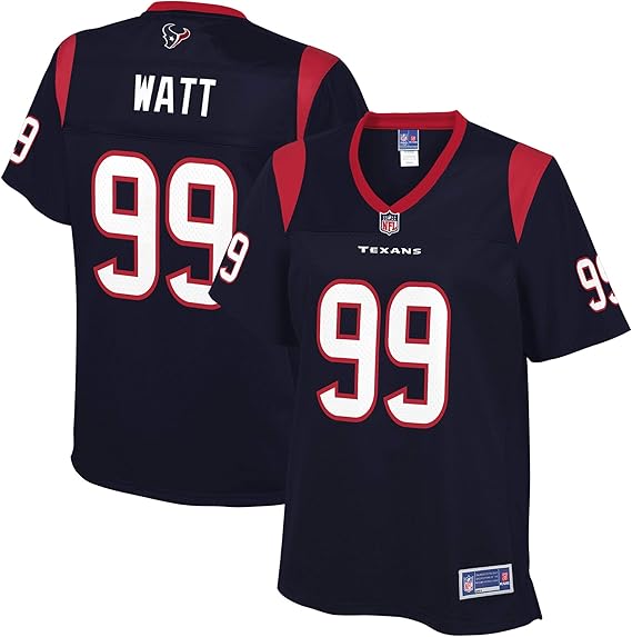 PRO LINE Women's J.J. Watt Navy Houston Texans Player Team Jersey