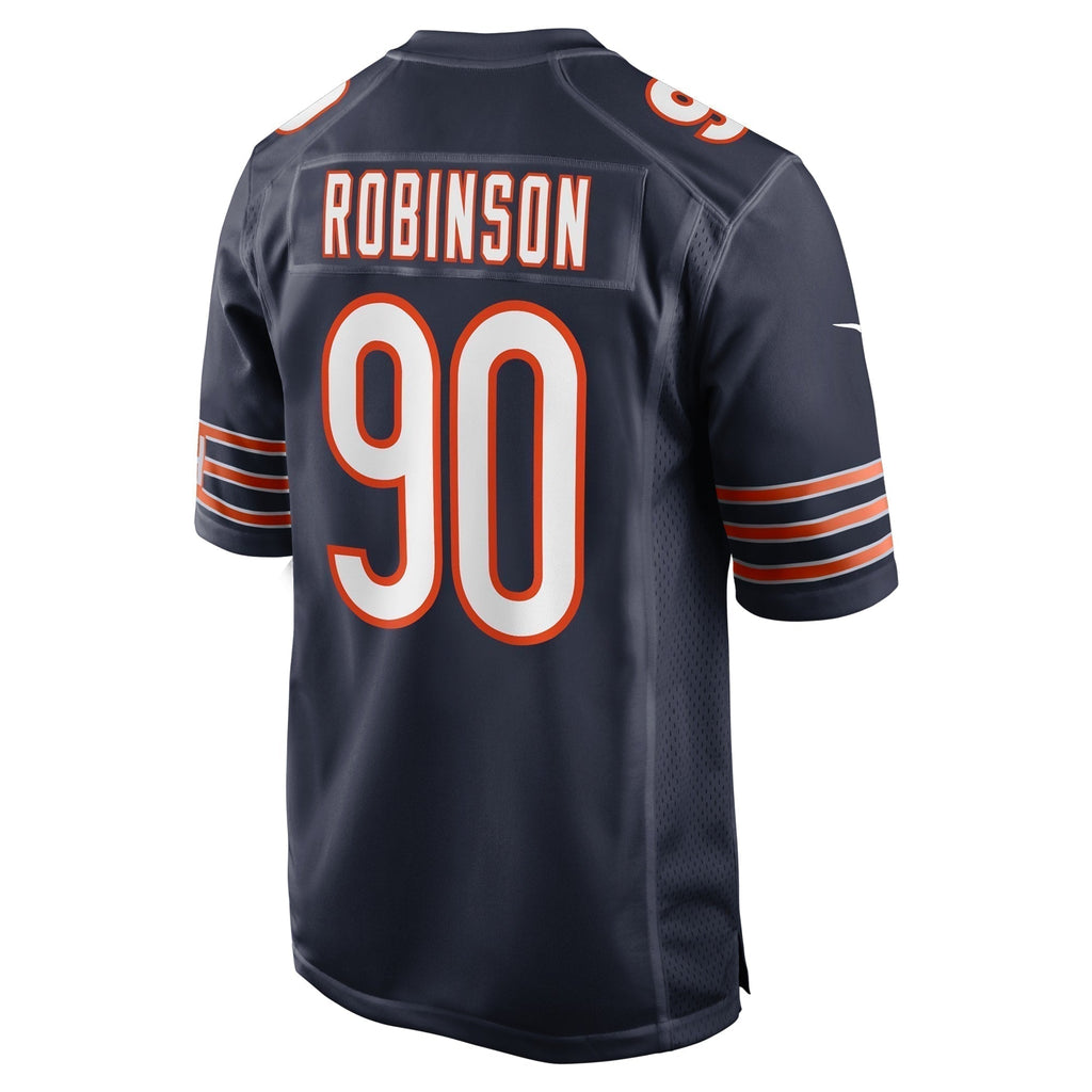 Dominique Robinson Chicago Bears   Game Jersey -  Navy