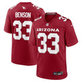 Trey Benson Arizona Cardinals  Team Game Jersey -  Cardinal