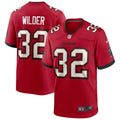 James Wilder Tampa Bay Buccaneers  Game Retired   Jersey - Red