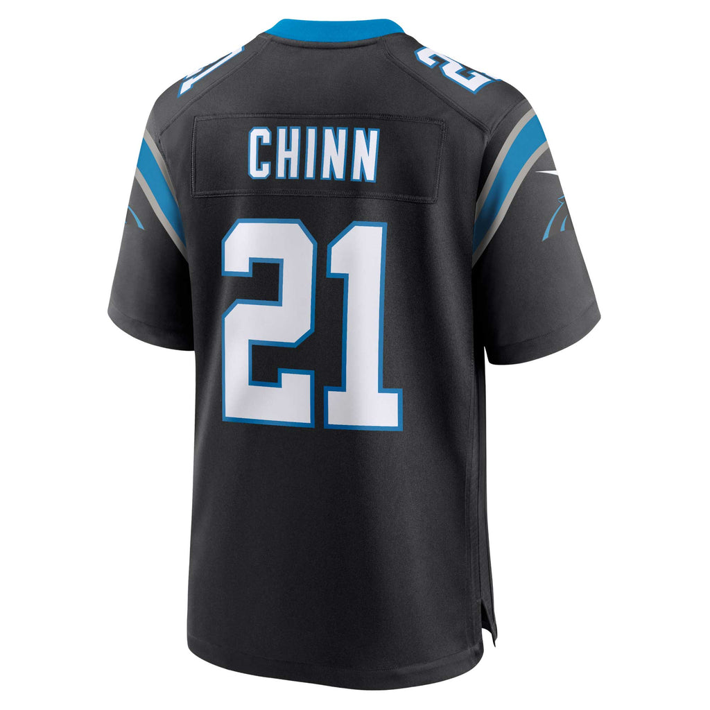 Jeremy Chinn Carolina Panthers  Game Jersey - Black