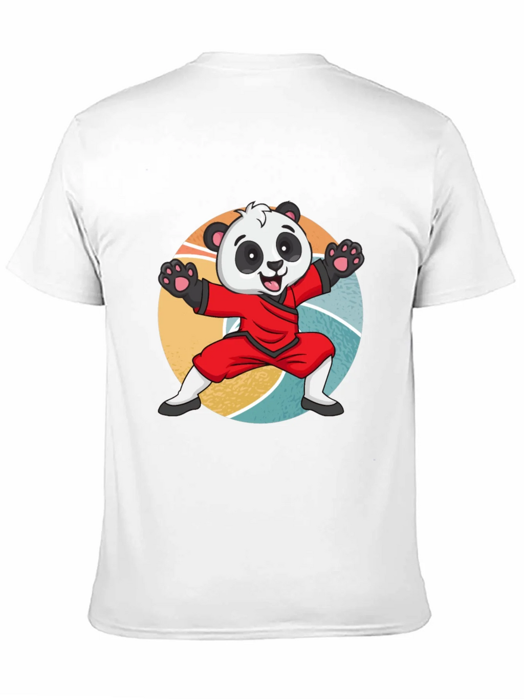 Martial Arts Panda T-Shirt: Cute Kung Fu Bear Tee