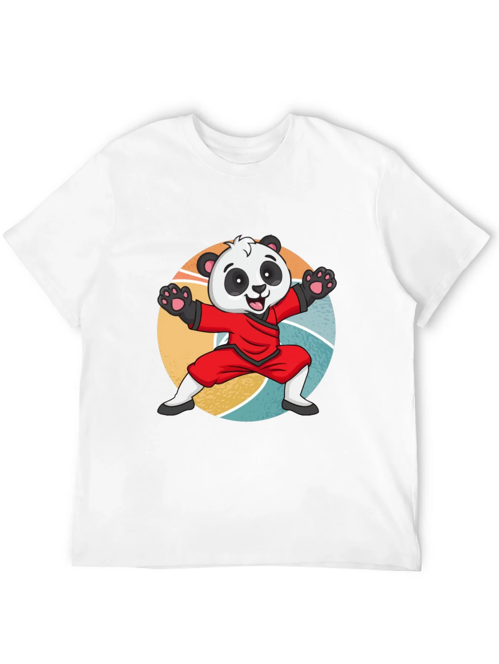 Martial Arts Panda T-Shirt: Cute Kung Fu Bear Tee