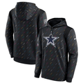 Men's Dallas Cowboys  2021 Salute to Service Hoodie1 Black