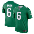 DeVonta Smith Philadelphia Eagles  Legend Jersey - Kelly Green