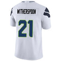 #21 Devon Witherspoon Player S.Seahawks White Vapor F.U.S.E. Limited Football Jerseys