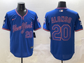 Men's New York Mets Pete Alonso #20 Royal Alternate Player Jersey