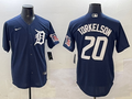 Men's Detroit Tigers Spencer Torkelson #20 Navy Replica Player Jersey