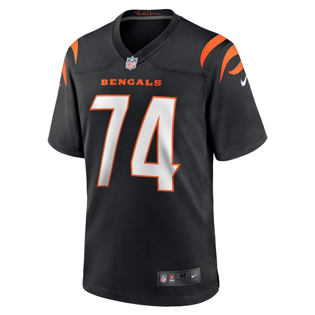 Max Scharping Cincinnati Bengals  Game   Jersey - Black