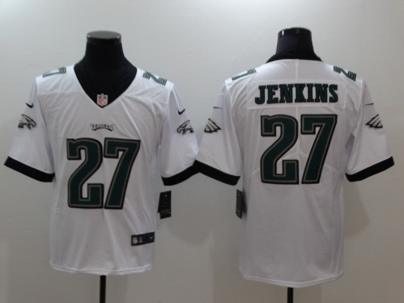 Men's Philadelphia Eagles Malcom Jenkins #27 White Game Jersey1