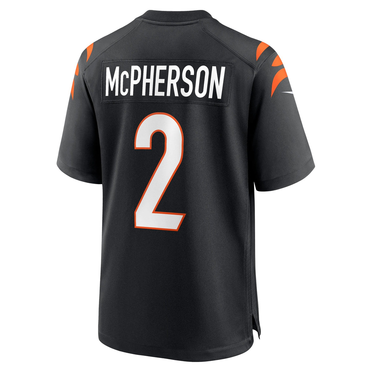 Evan McPherson Cincinnati Bengals  Game Jersey - Black