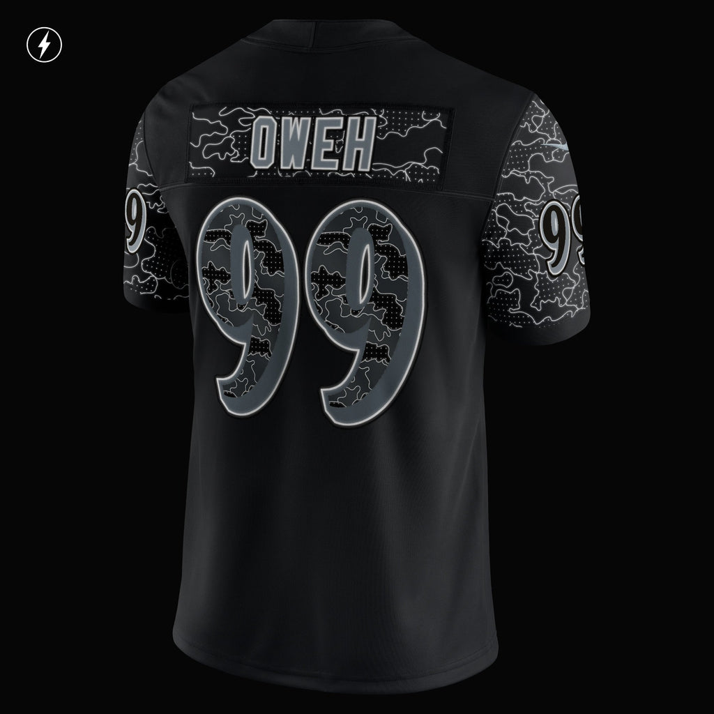 Odafe Oweh Baltimore Ravens  RFLCTV Limited Jersey - Black