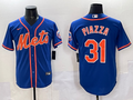 Men's New York Mets Mike Piazza #31 Royal Replica Player Jersey