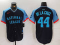 Men's National League Elly De La Cruz #44 Navy 2024  All-Star Game Limited Player Jersey1