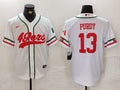 Men's San Francisco 49ers Brock Purdy #13 White Player Jersey1