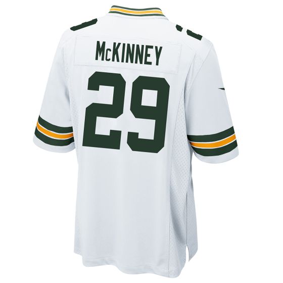 GB.Packers #29 Xavier McKinney Player White Home Game Football Jerseys