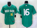 Men's Boston Red Sox Jarren Duran #16 Green 2025 City Connect Limited Player Jersey