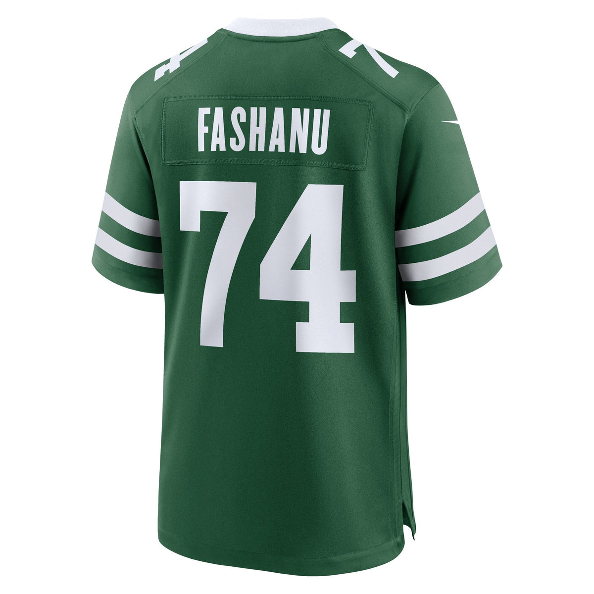 Olu Fashanu New York Jets  2024  Draft First Round Pick   Game Jersey - Gotham Green