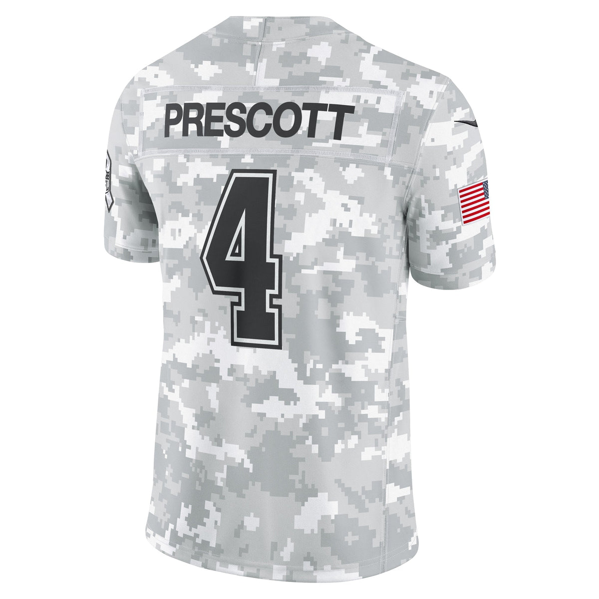 Dak Prescott Dallas Cowboys  2024 Salute to Service Limited Jersey - Arctic Camo