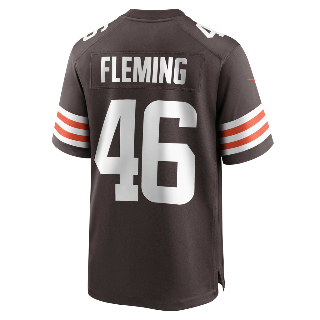 Don Fleming Cleveland Browns  Retired   Jersey - Brown