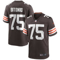 Joel Bitonio Cleveland Browns  Game Jersey - Brown