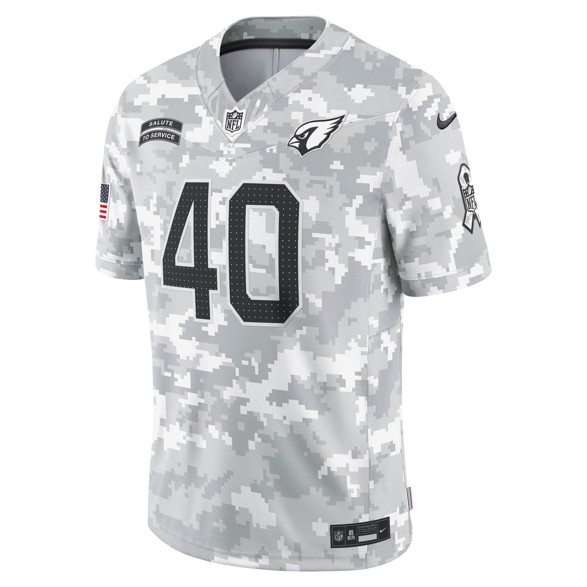 Pat Tillman Arizona Cardinals  2024 Salute to Service Retired   Limited Jersey - Arctic Camo