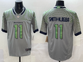Men's Seattle Seahawks Jaxon Smith-Njigba #11 Wolf Gray 2025 Rivalries Collection Limited Jersey