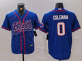 Men's Buffalo Bills Keon Coleman #0 Royal Game Jersey1