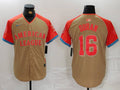 Men's American League Jarren Duran #16 Cream 2024  All-Star Game Limited Player Jersey1