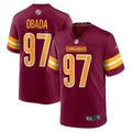 Efe Obada Washington Commanders  Game Jersey - Burgundy
