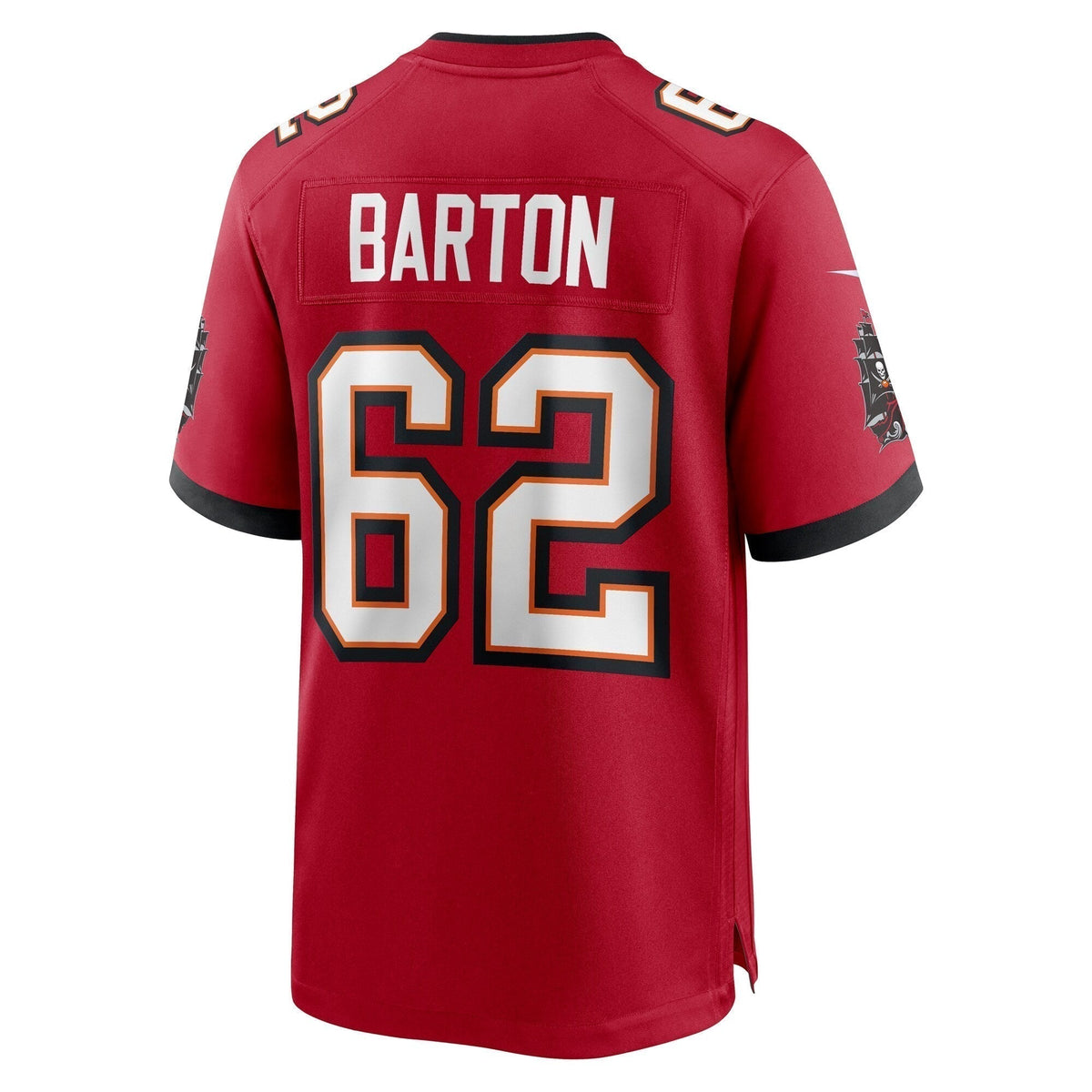 Graham Barton Tampa Bay Buccaneers  2024  Draft First Round Pick   Game Jersey - Red