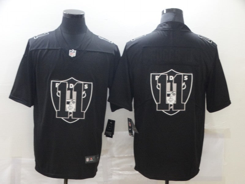 Men's Las Vegas Raiders Henry Ruggs III #11 Black Alternate Game Jersey1