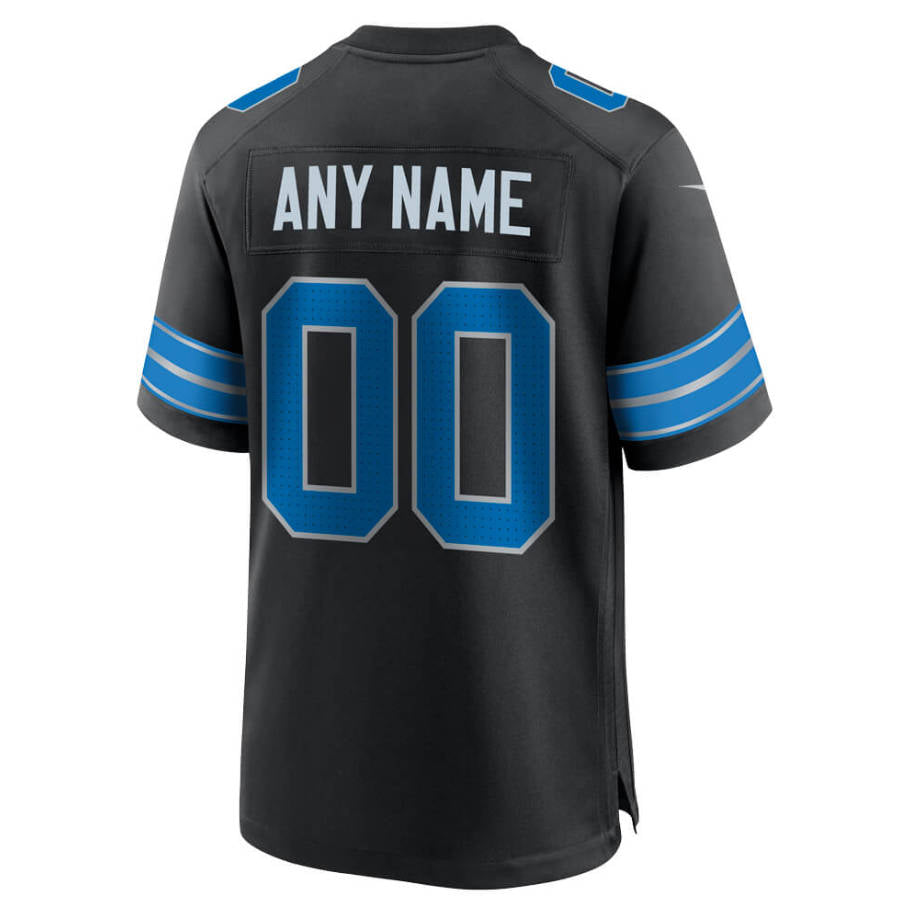 Custom Detroit Lions 2024 Blue-Black Jersey
