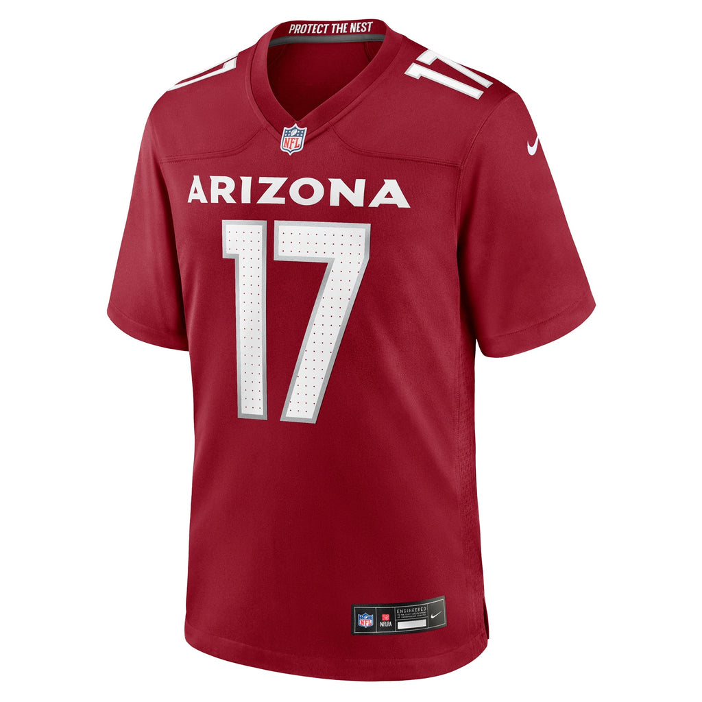 Kaden Davis Arizona Cardinals  Team Game Jersey -  Cardinal