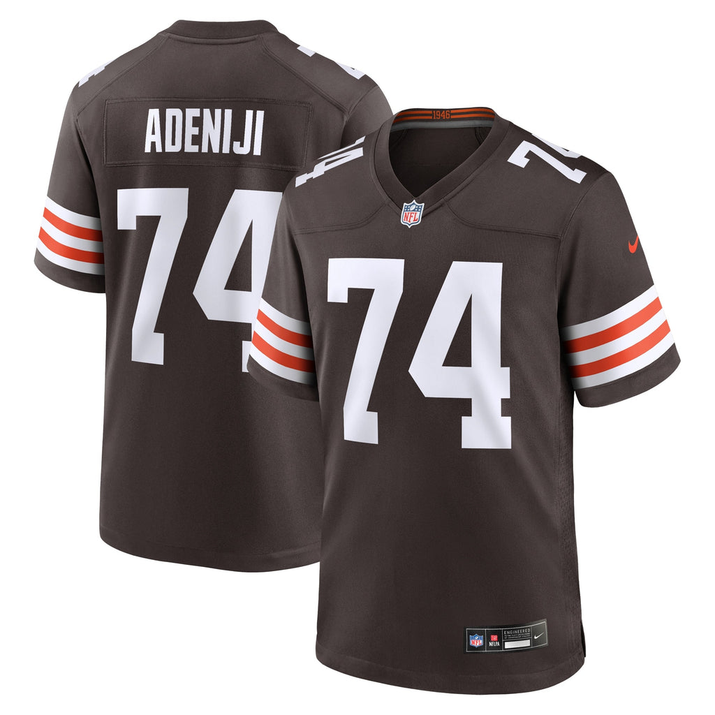 Hakeem Adeniji Cleveland Browns   Game Jersey -  Brown