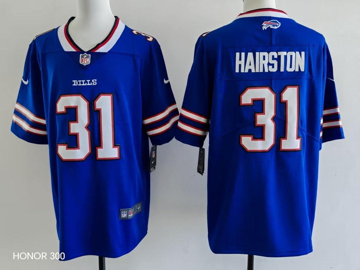 Men's Buffalo Bills Maxwell Hairston Jersey-Blue