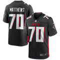 Jake Matthews Atlanta Falcons  Game Jersey - Black