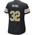 #32 Tyrann Mathieu Player NO.Saints Black Stitched Game Football Jerseys