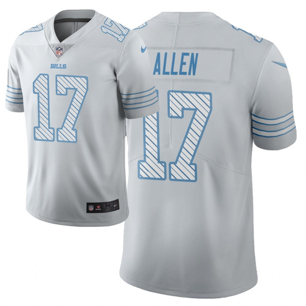 Men's Buffalo Bills #17 Josh Allen White 2019 City Edition Limited Stitched  Jersey