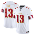 Men's Brock Purdy San Francisco 49ers 2025 Rivalries Collection F.U.S.E. Limited White Jersey