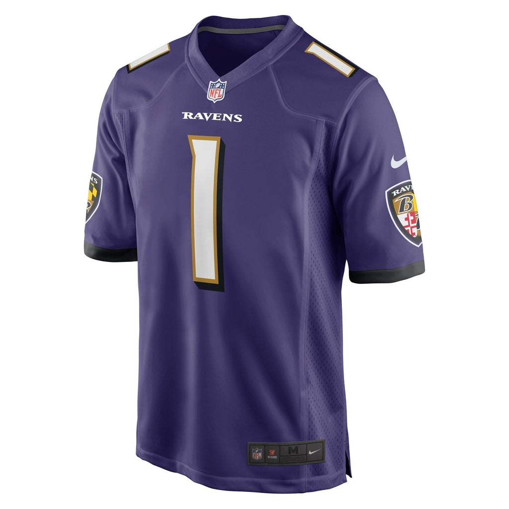 Number 1 Dad Baltimore Ravens  Game Jersey - Purple