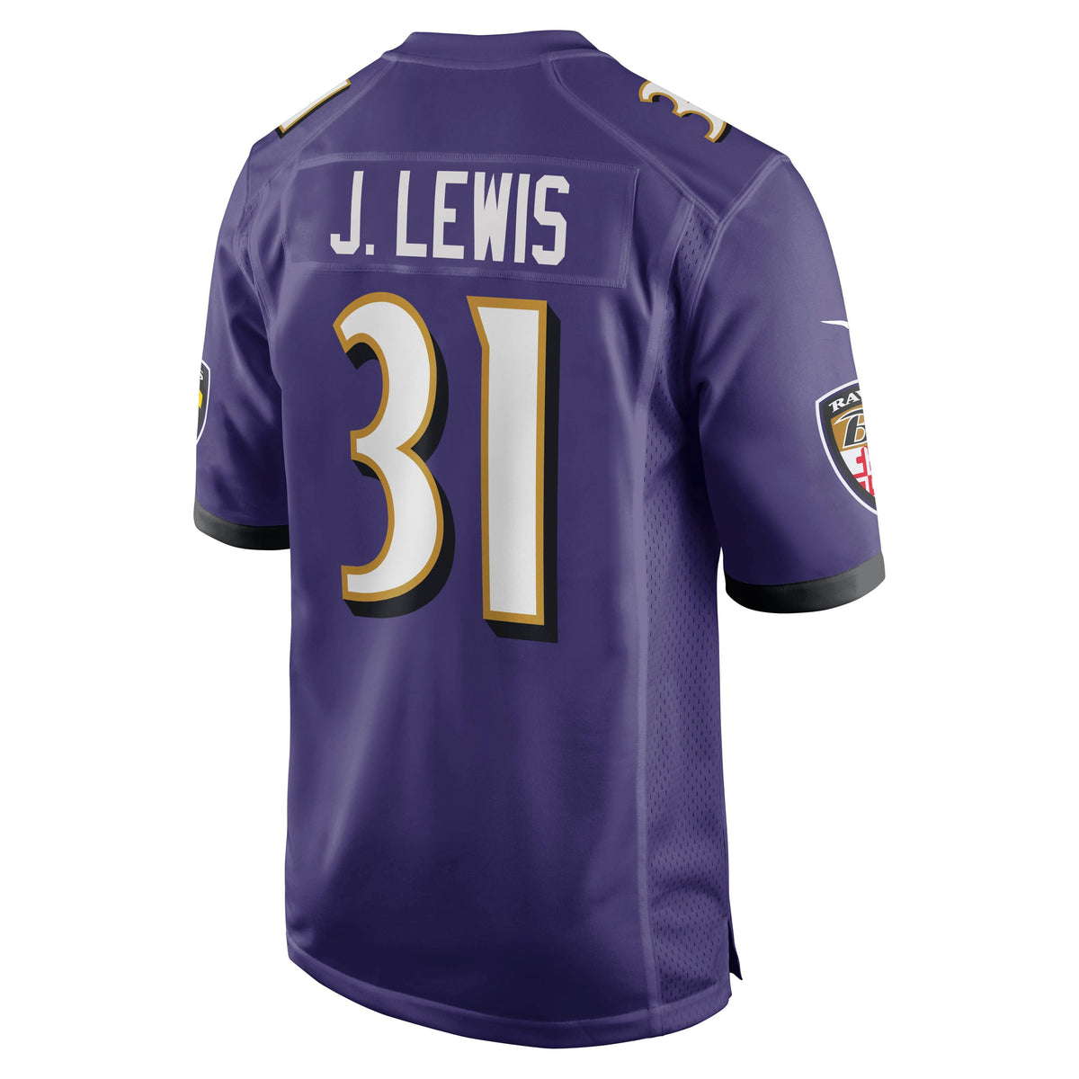 Jamal Lewis Baltimore Ravens  Game Retired   Jersey - Purple