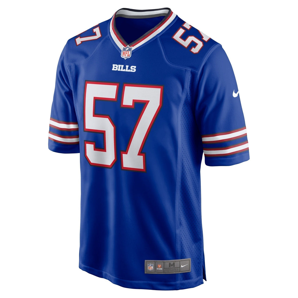 A.J. Epenesa Buffalo Bills  Game   Jersey - Royal